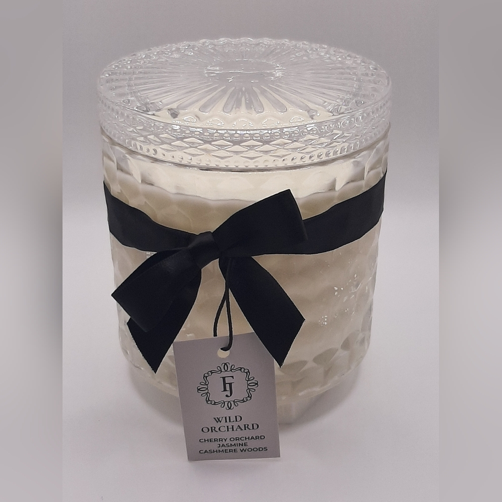 Wild Orchard Satin Candle - Fragrant Jewels
